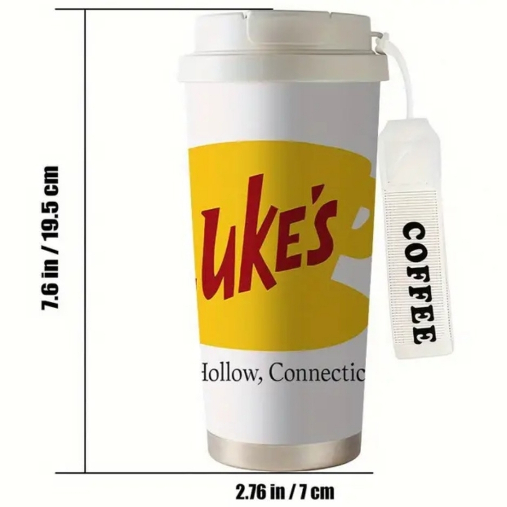 Gilmore Girls Gift Bundle (Luke's Diner Tumbler, T-shirt & Cosmetic Pouch) ๐ - Picture 3 of 16